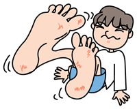 足の指の皮がポロポロ これって水虫 06年7月 一般財団法人 茨城県メディカルセンター